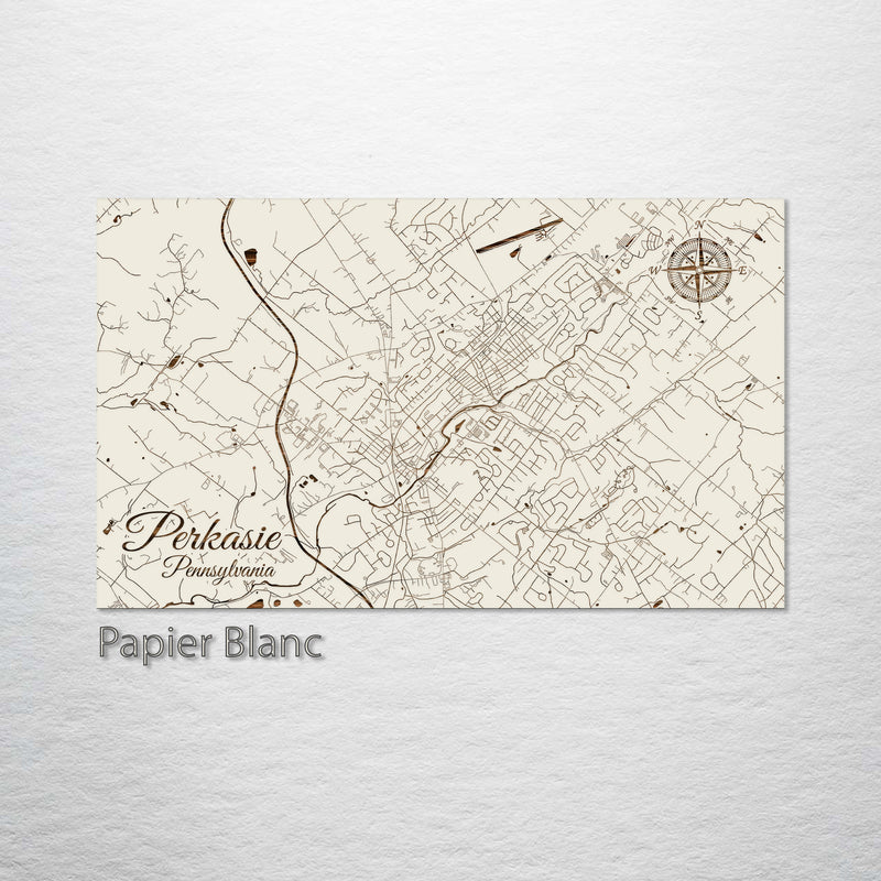 Map Of Perkasie Pa