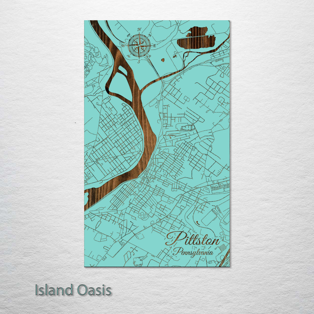 Pittston, Pennsylvania Street Map