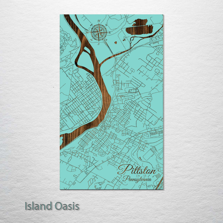 Pittston, Pennsylvania Street Map