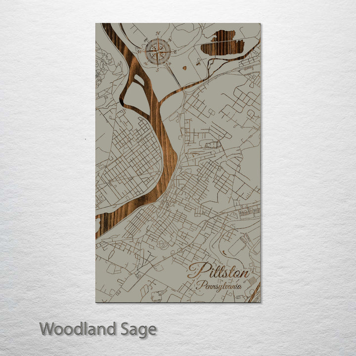 Pittston, Pennsylvania Street Map