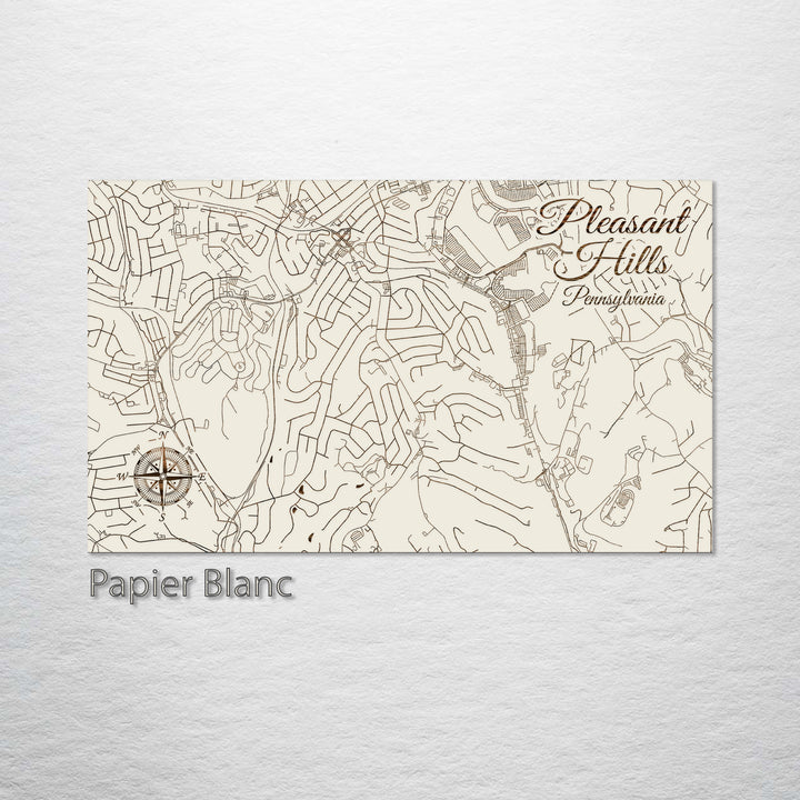 Pleasant Hills, Pennsylvania Street Map