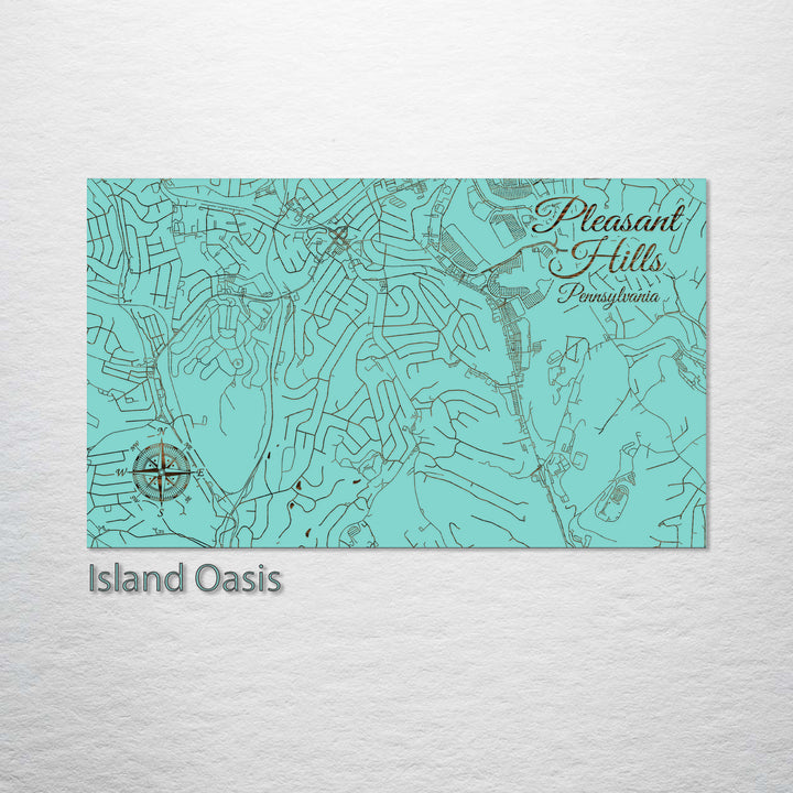 Pleasant Hills, Pennsylvania Street Map