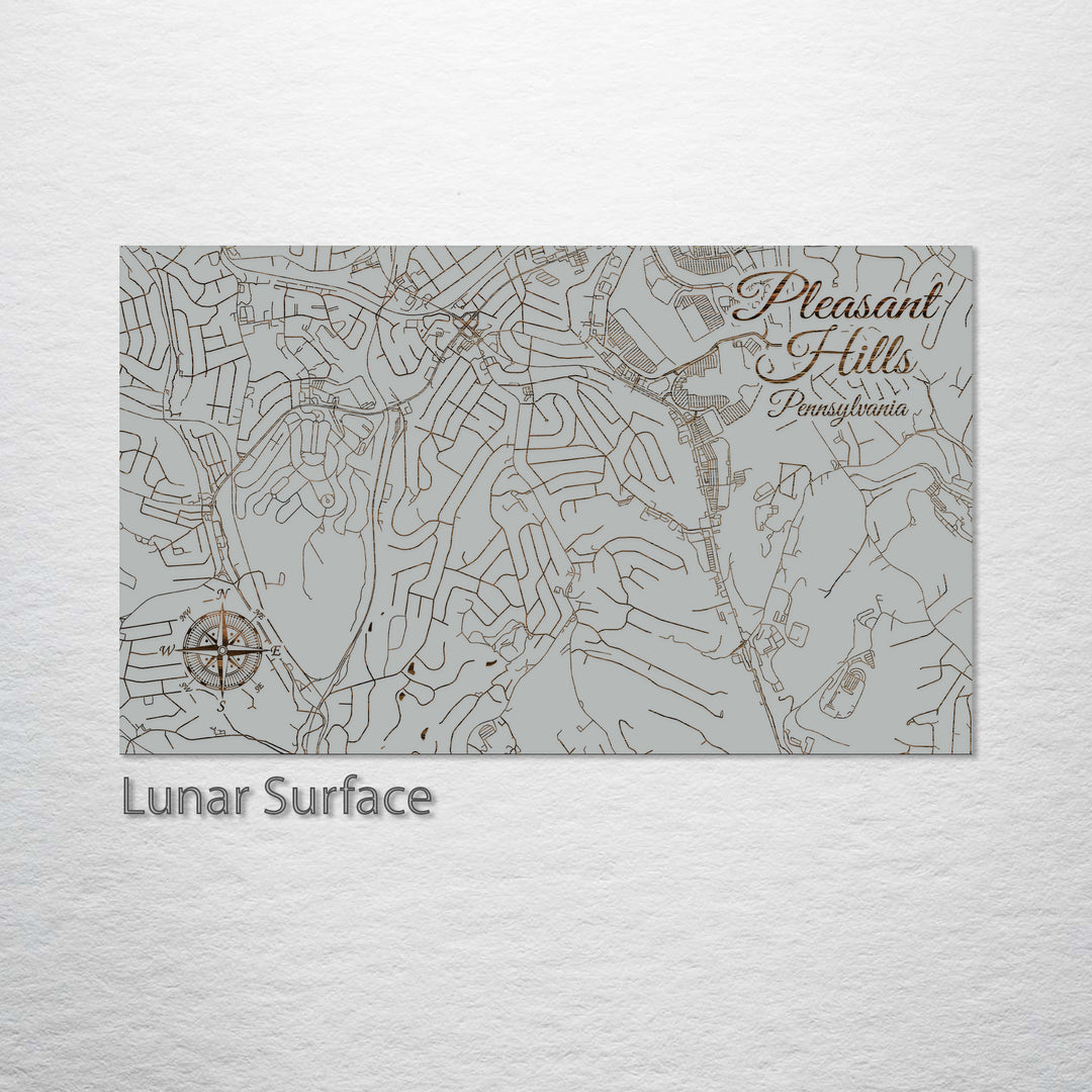 Pleasant Hills, Pennsylvania Street Map