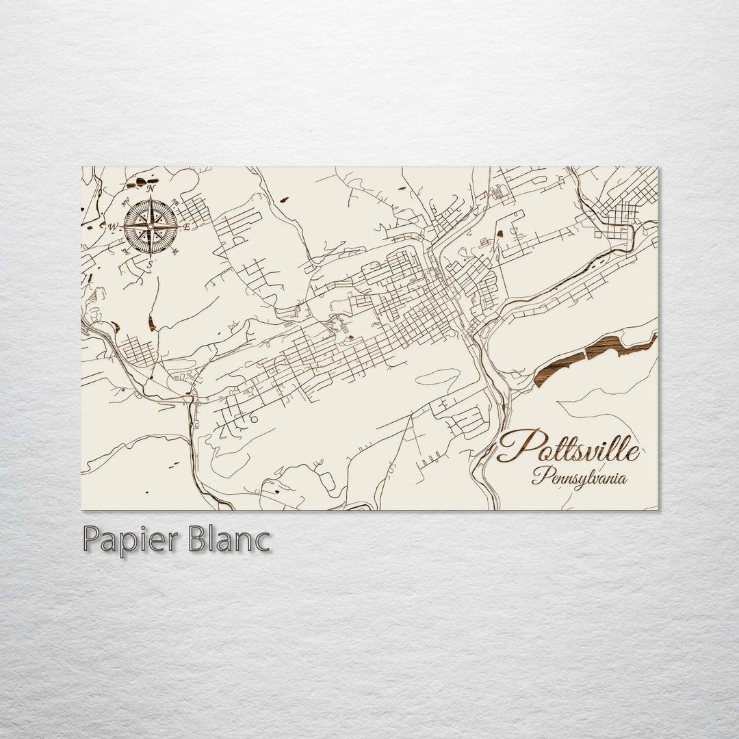 Pottsville, Pennsylvania Street Map