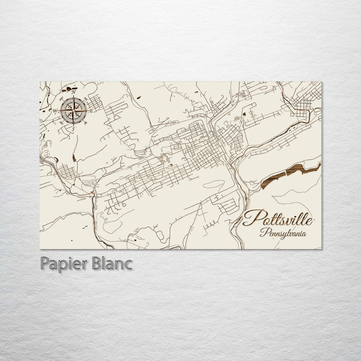 Pottsville, Pennsylvania Street Map