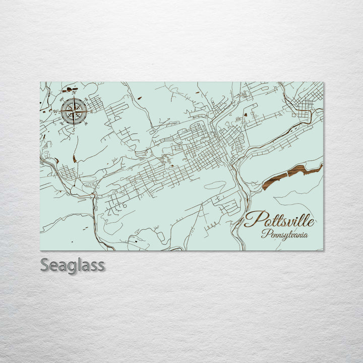 Pottsville, Pennsylvania Street Map