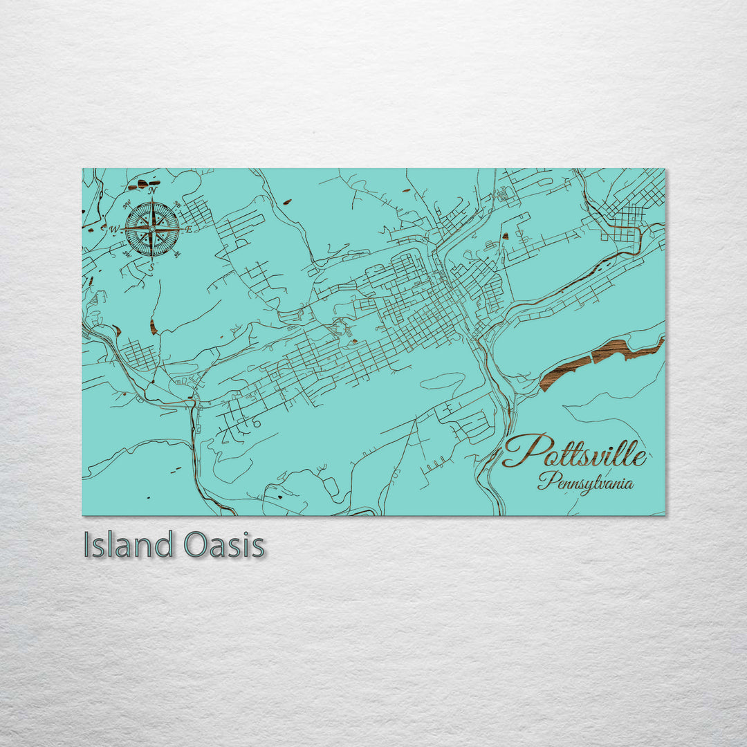 Pottsville, Pennsylvania Street Map