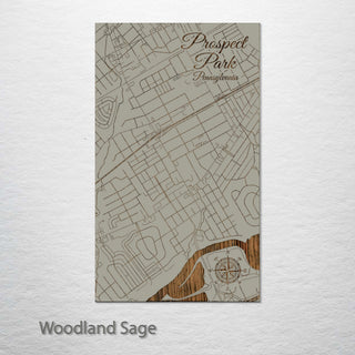 Prospect Park, Pennsylvania Street Map