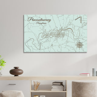 Punxsutawney, Pennsylvania Street Map