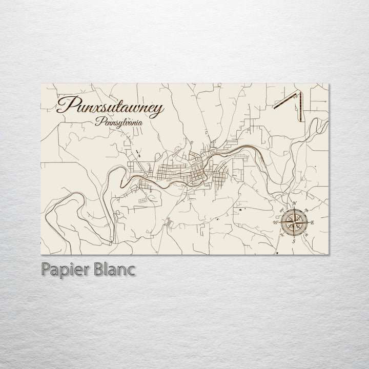 Punxsutawney, Pennsylvania Street Map