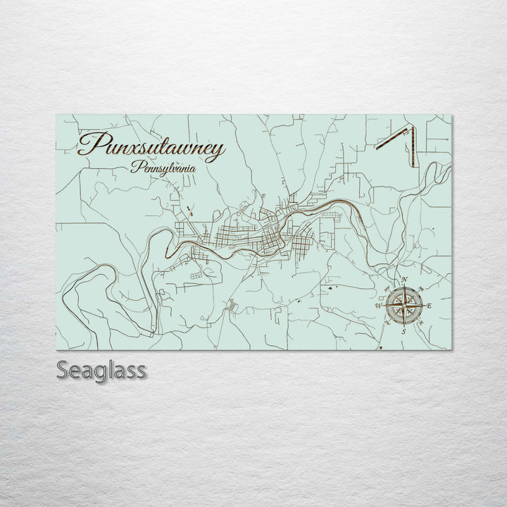 Punxsutawney, Pennsylvania Street Map