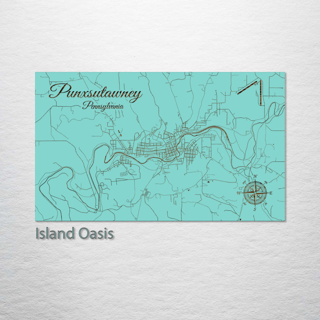 Punxsutawney, Pennsylvania Street Map