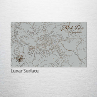 Red Lion, Pennsylvania Street Map