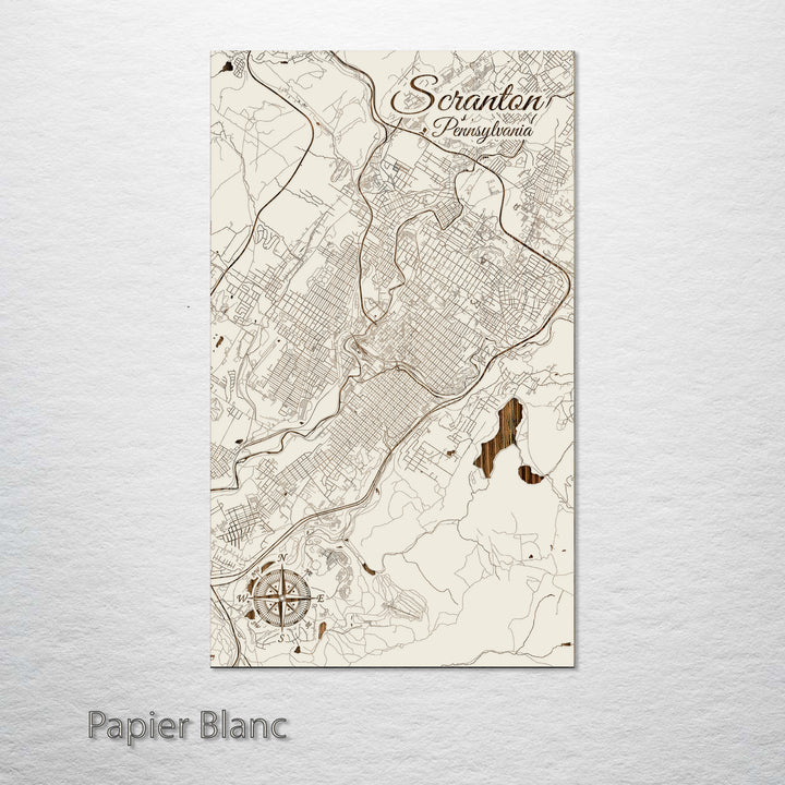 Scranton, Pennsylvania Street Map