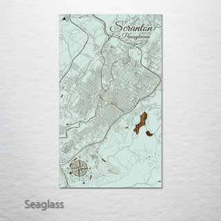 Scranton, Pennsylvania Street Map