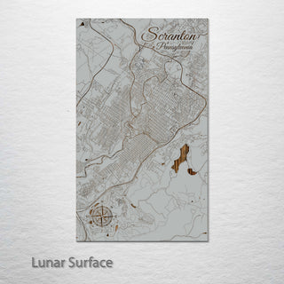 Scranton, Pennsylvania Street Map
