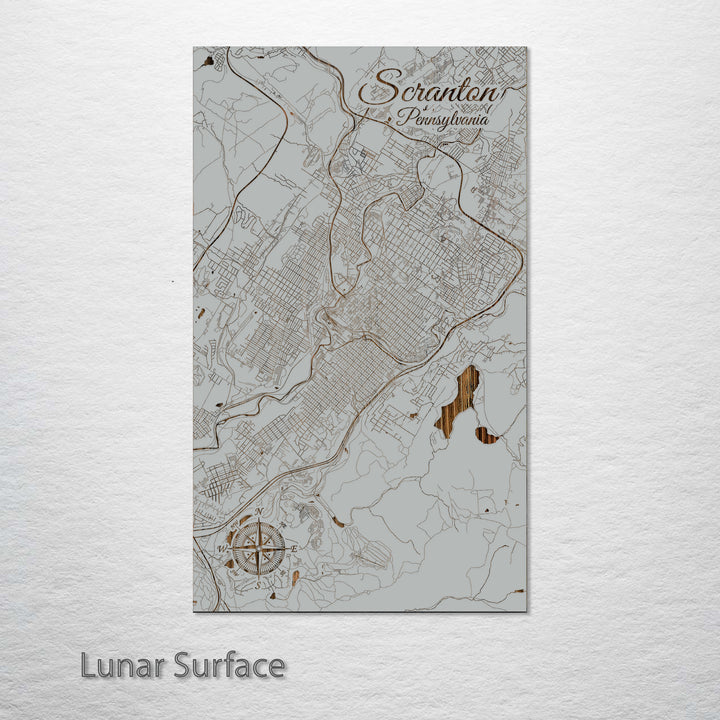 Scranton, Pennsylvania Street Map