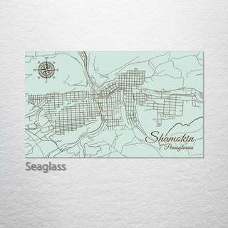 Shamokin, Pennsylvania Street Map