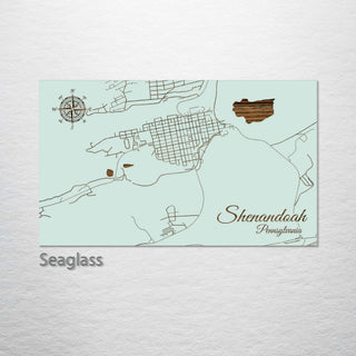 Shenandoah, Pennsylvania Street Map