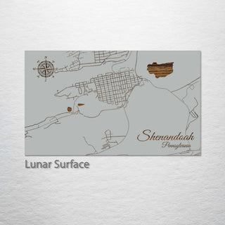 Shenandoah, Pennsylvania Street Map