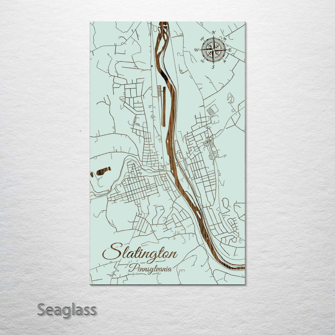 Slatington, Pennsylvania Street Map