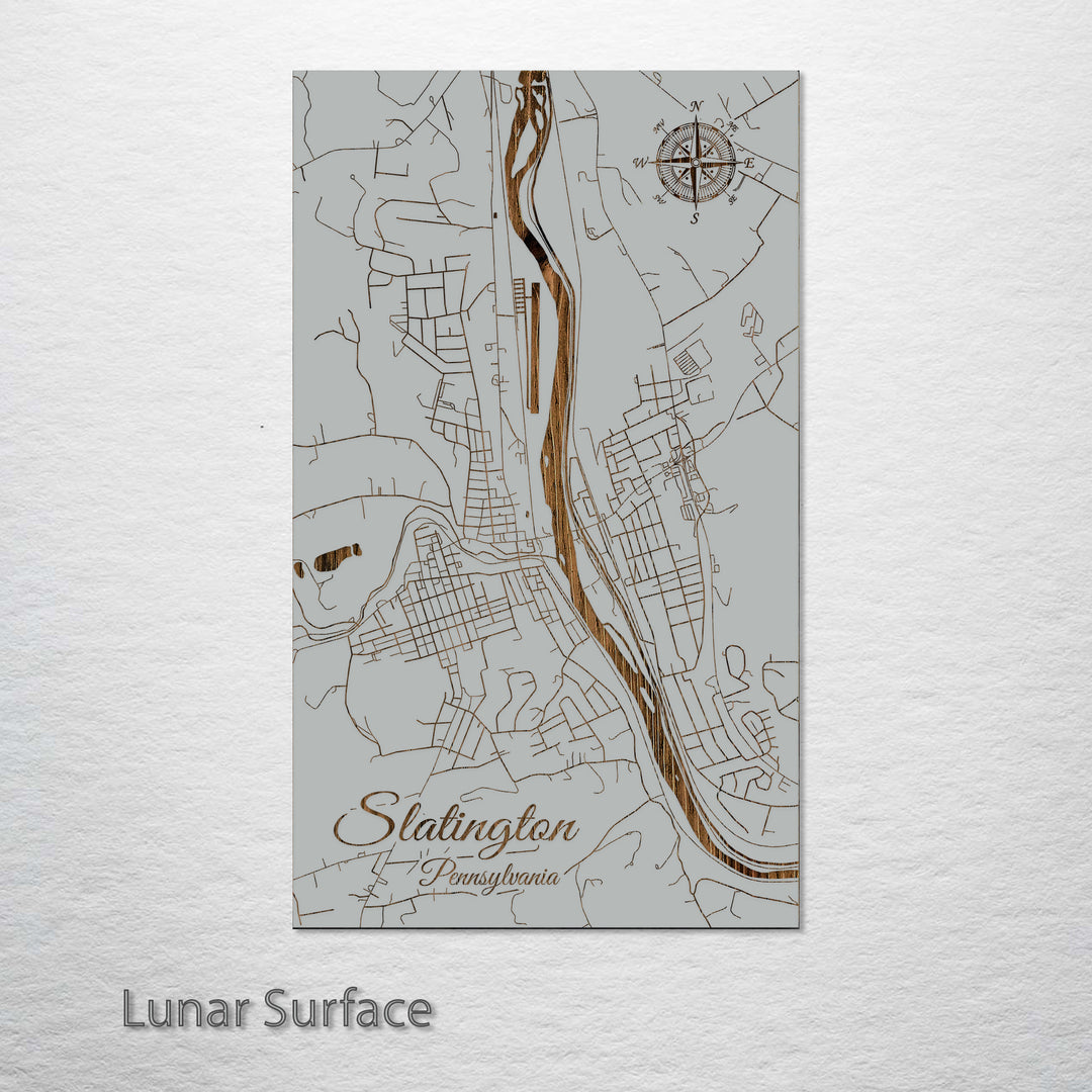 Slatington, Pennsylvania Street Map