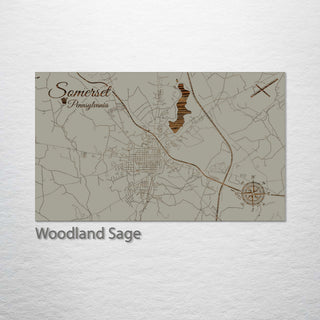 Somerset, Pennsylvania Street Map