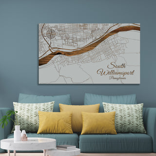 South Williamsport, Pennsylvania Street Map