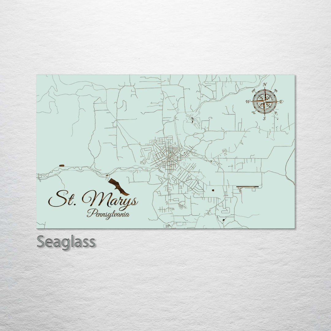 St. Marys, Pennsylvania Street Map