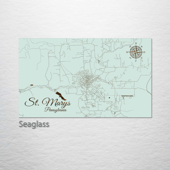 St. Marys, Pennsylvania Street Map