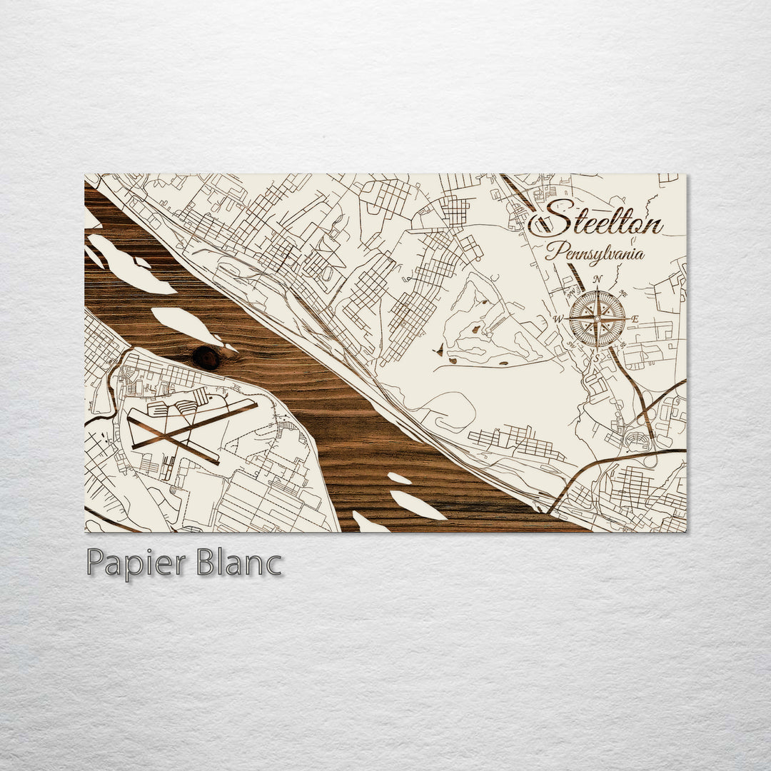 Steelton, Pennsylvania Street Map