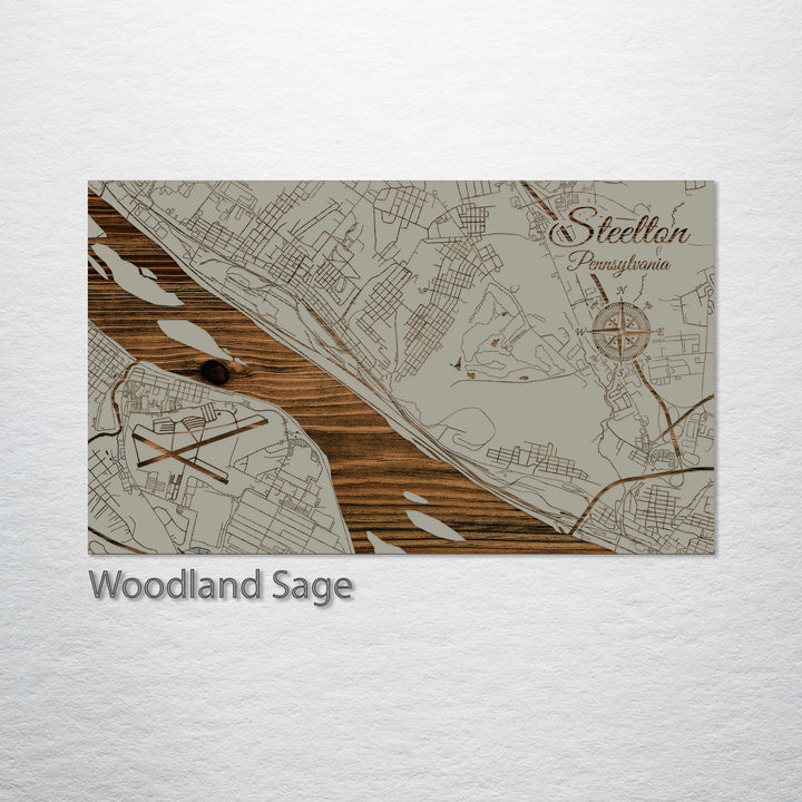 Steelton, Pennsylvania Street Map