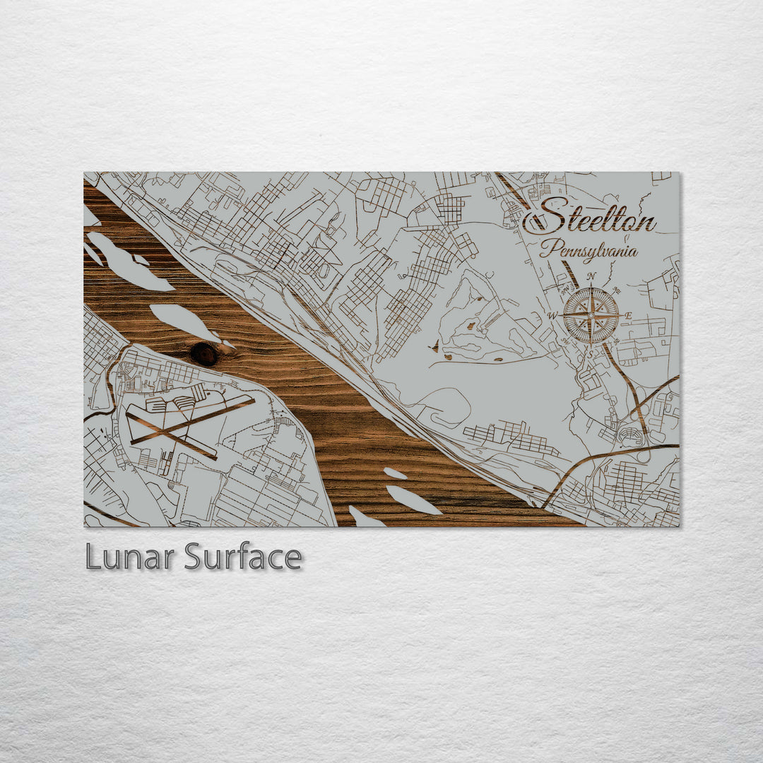 Steelton, Pennsylvania Street Map