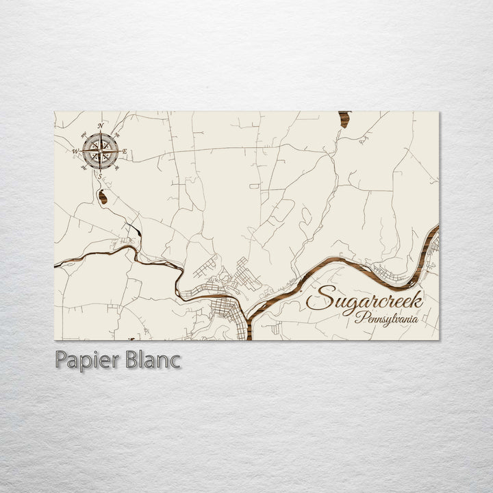 Sugarcreek, Pennsylvania Street Map