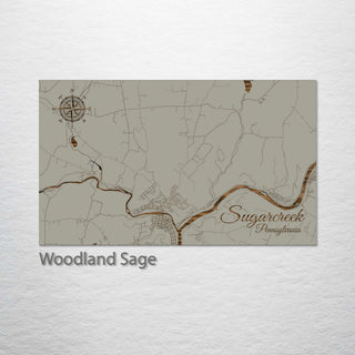 Sugarcreek, Pennsylvania Street Map