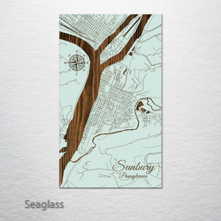 Sunbury, Pennsylvania Street Map