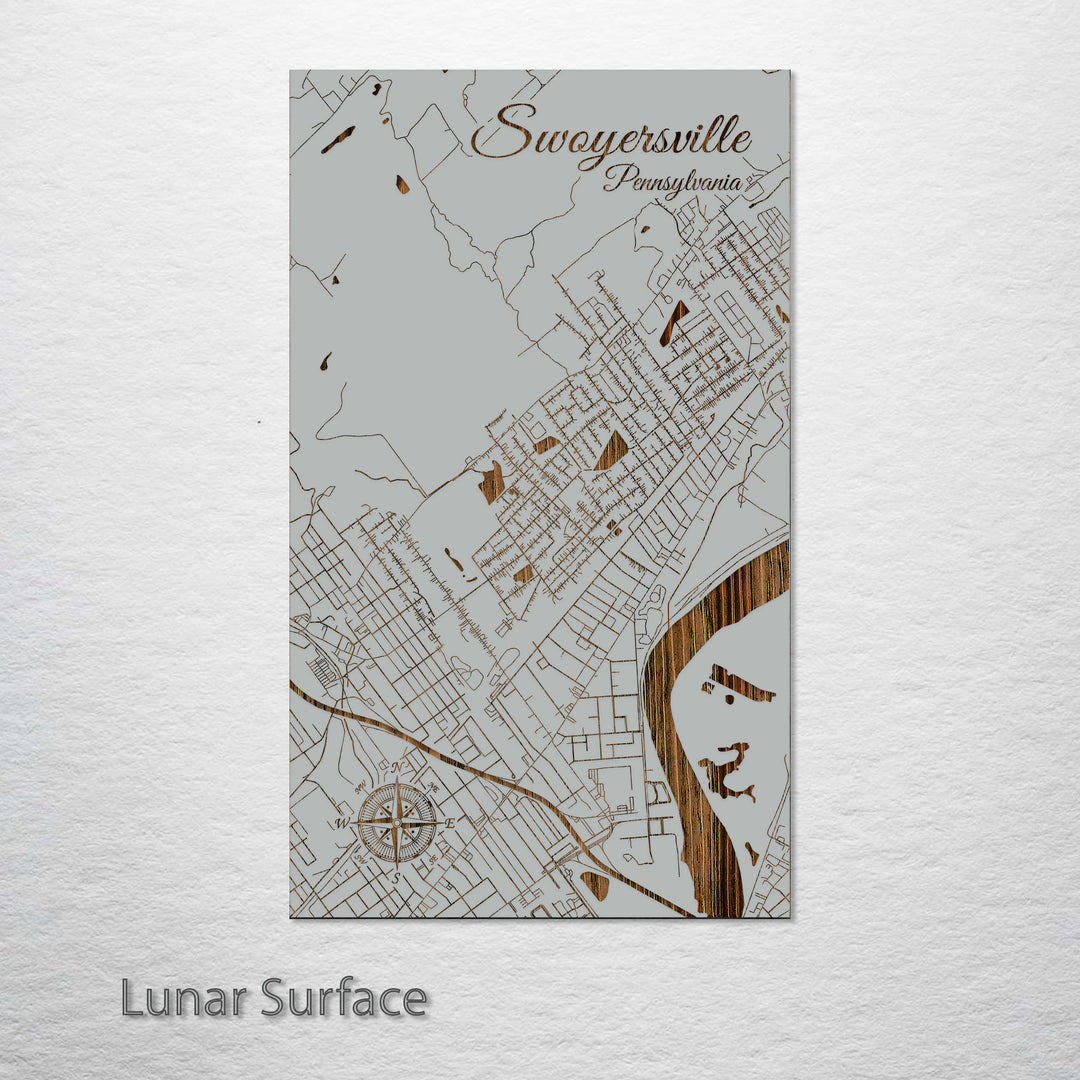 Swoyersville, Pennsylvania Street Map