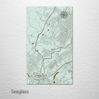 Taylor, Pennsylvania Street Map