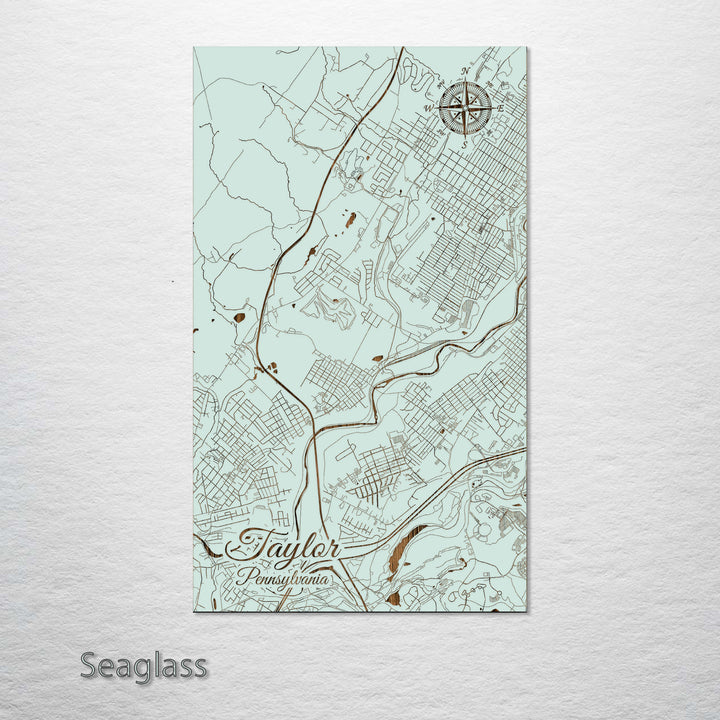 Taylor, Pennsylvania Street Map