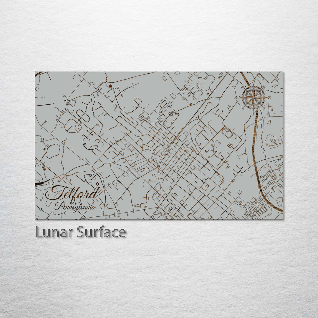 Telford, Pennsylvania Street Map