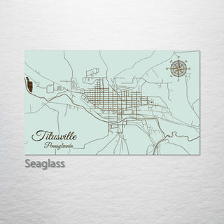 Titusville, Pennsylvania Street Map
