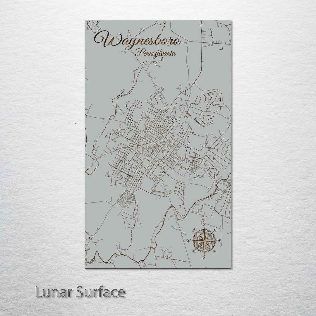 Waynesboro, Pennsylvania Street Map