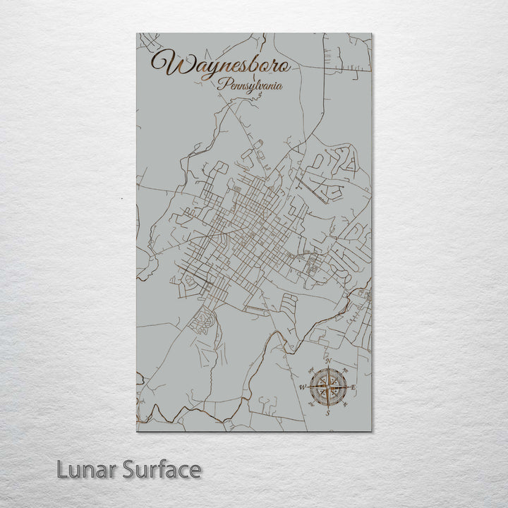 Waynesboro, Pennsylvania Street Map