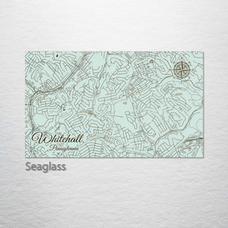 Whitehall, Pennsylvania Street Map