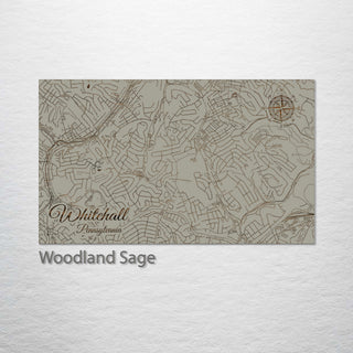 Whitehall, Pennsylvania Street Map