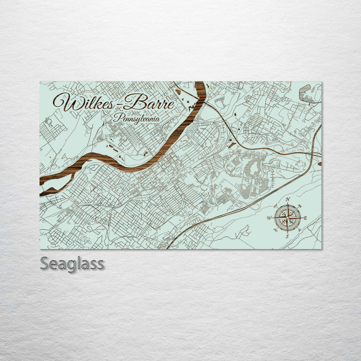 Wilkes-Barre, Pennsylvania Street Map