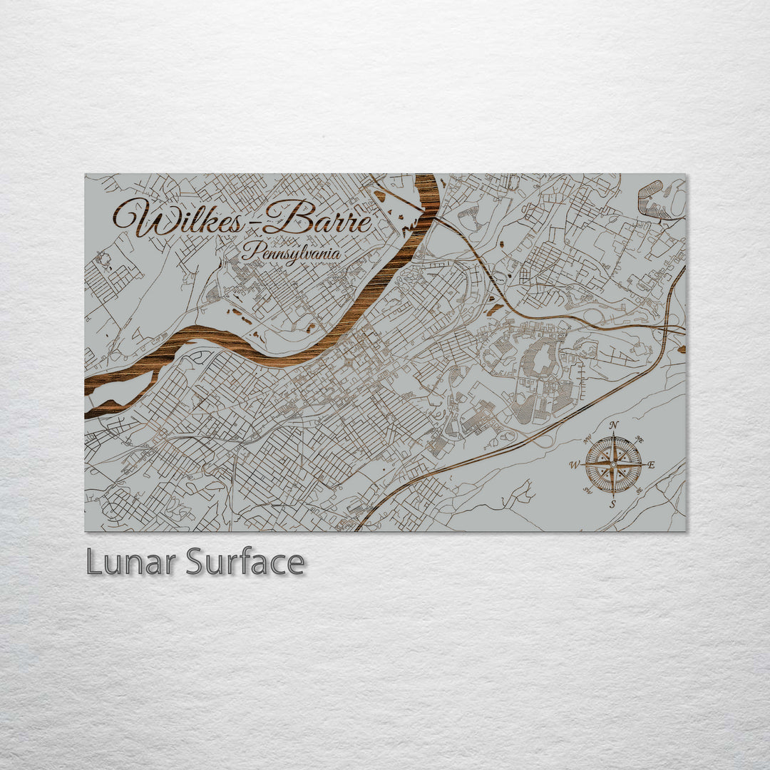 Wilkes-Barre, Pennsylvania Street Map