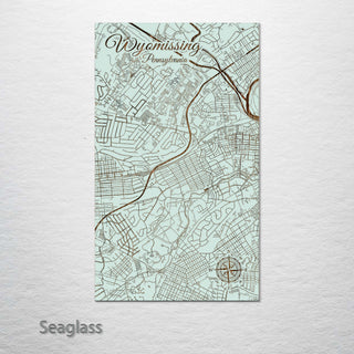 Wyomissing, Pennsylvania Street Map