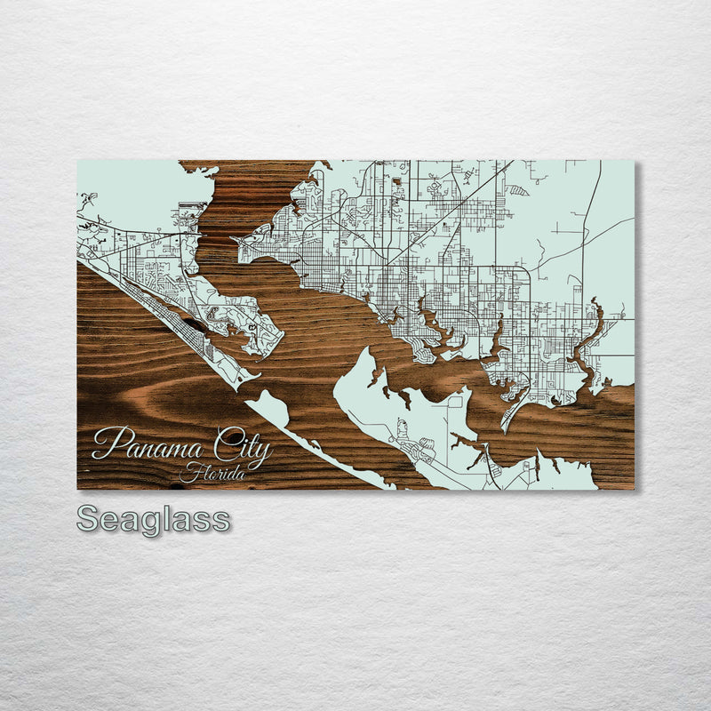 Panama City, Florida Street Map - Fire & Pine