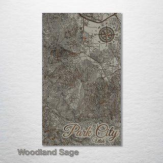 Park City, UT Topo Map (SCH-3X)